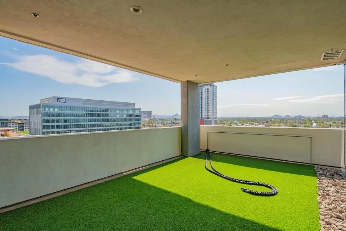 Chic Studio - Modern High Rise Dt, Pool, Gym, Parking フェニックス 米国